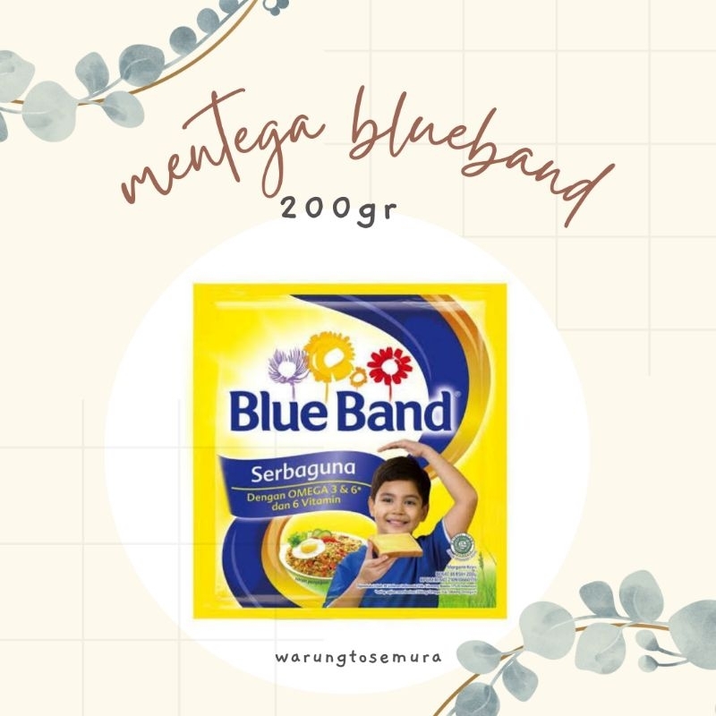 

mentega blueband 200gr