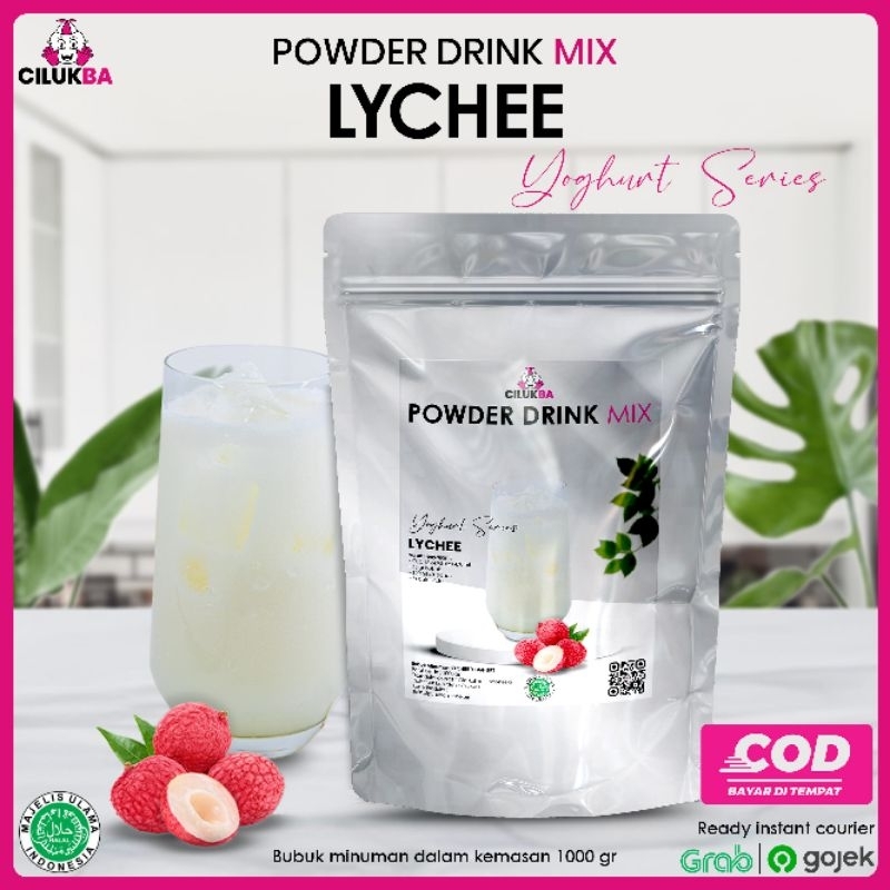 

Bubuk Minuman Instan Rasa Lychee Yoghurt 1 kg / Powder Drink Mix