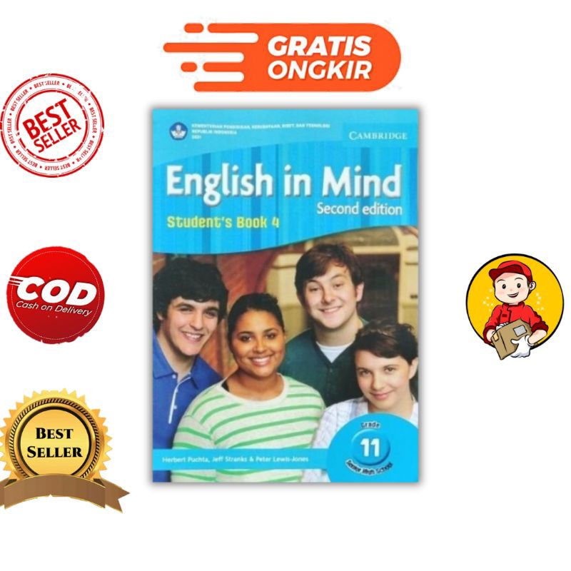 Buku English in Mind Second Edition Student's Book 1 Second Edition Grade 8