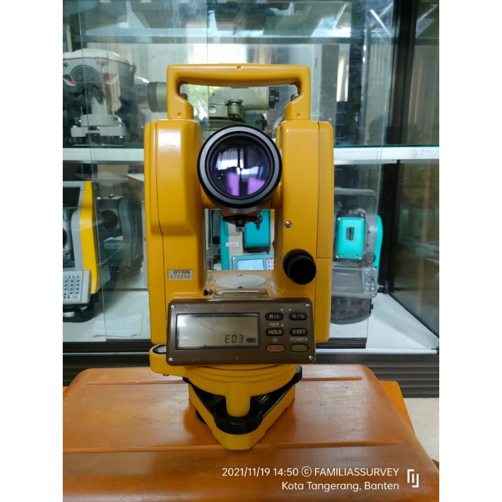 Digital Theodolite Topcon DT 105 / DT 100 Bekas Second