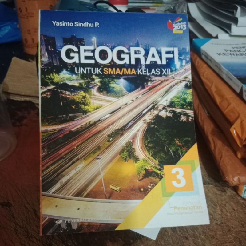 geografi untuk SMA kelas 12 penerbit Erlangga