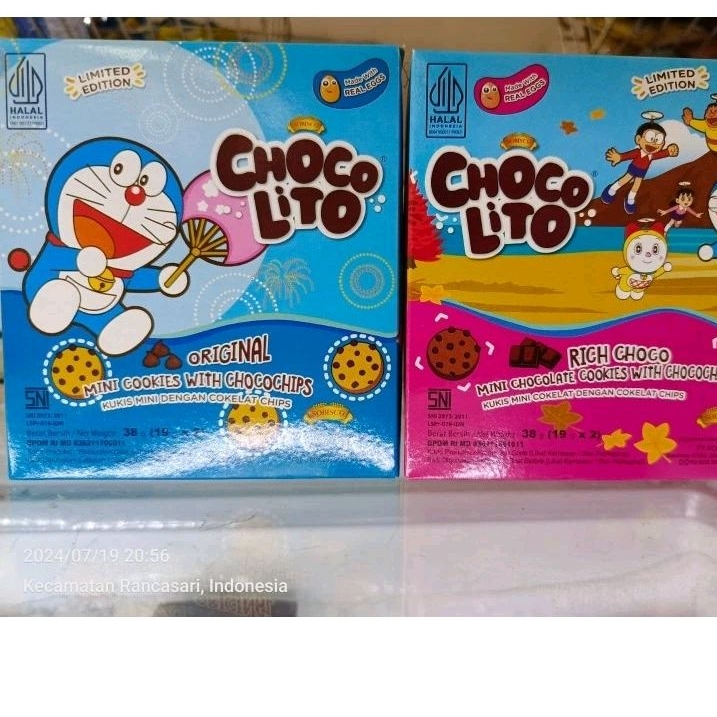 

Chocolito snack/cemilan original dan rich choco 38gr