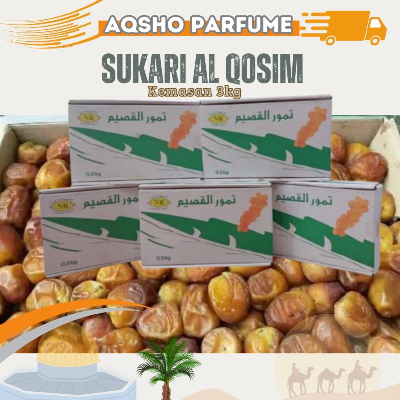 

Kurma Sukari isi 3kg kualitas bagus premium, Ruthob Sukkari, Sukary AlQasim, Panen Baru, Kurma Raja, Kesukaan Nabi, Organik matang Pohon, Kurma Basah.