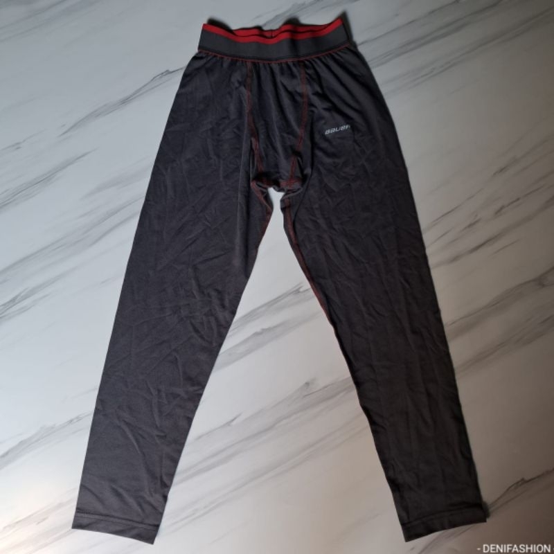 Baselayer Original Celana Daleman Olahraga Bauer HockeyFit Original