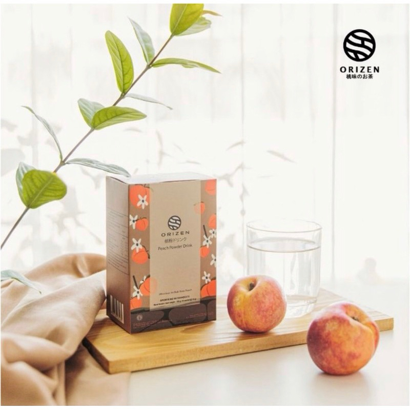 

orizen peach detox tea original