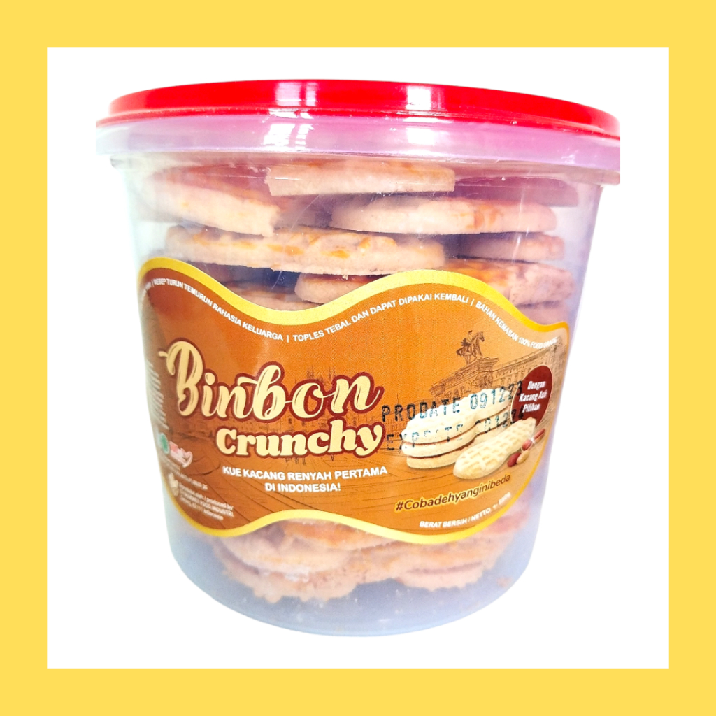 

Binbon Sealware Series - Kue Kacang Crunchy @550 Gr