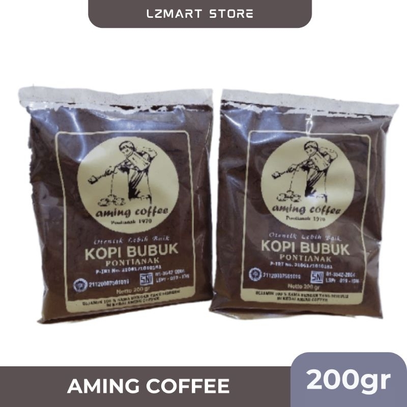 

Kopi Bubuk Aming / Khas Pontianak ( 200gr )