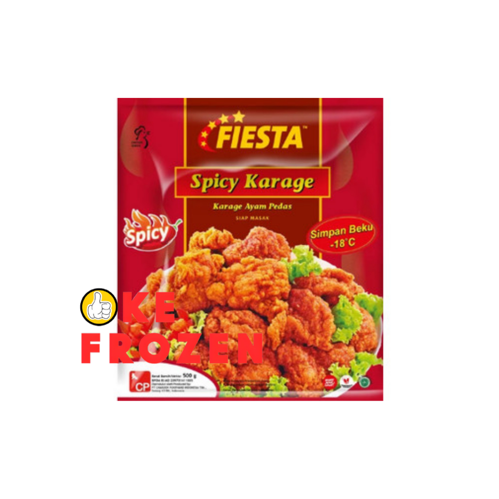 

FIESTA SPICY KARAGE 500GR KARAGE AYAM PEDAS