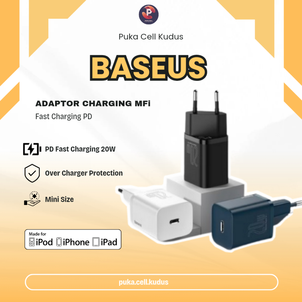 Fast Charging Adaptor BASEUS Super Si 20W