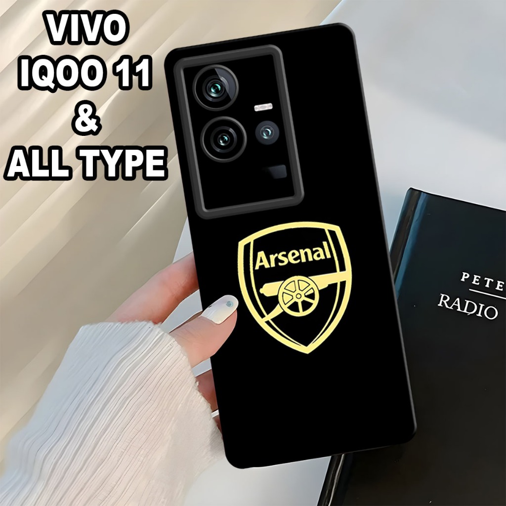 (GC32) Softcase karet Hp IQOO 11 Terbaru 2024 / Case Bola / Case Cowok / Case IQOO 11 Silikon Tpu Pr