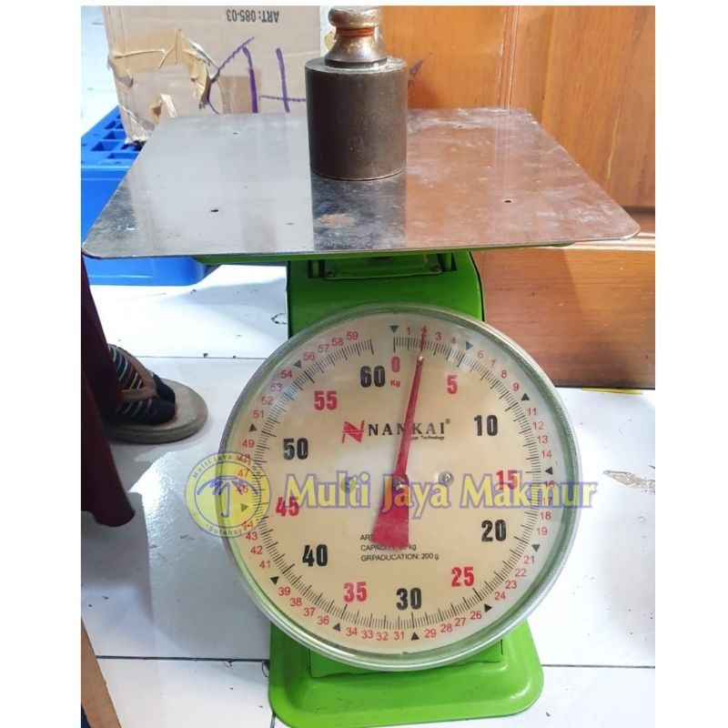 Timbangan Kue / Timbangan Piring Datar 60kg Nankai, habiskan stok