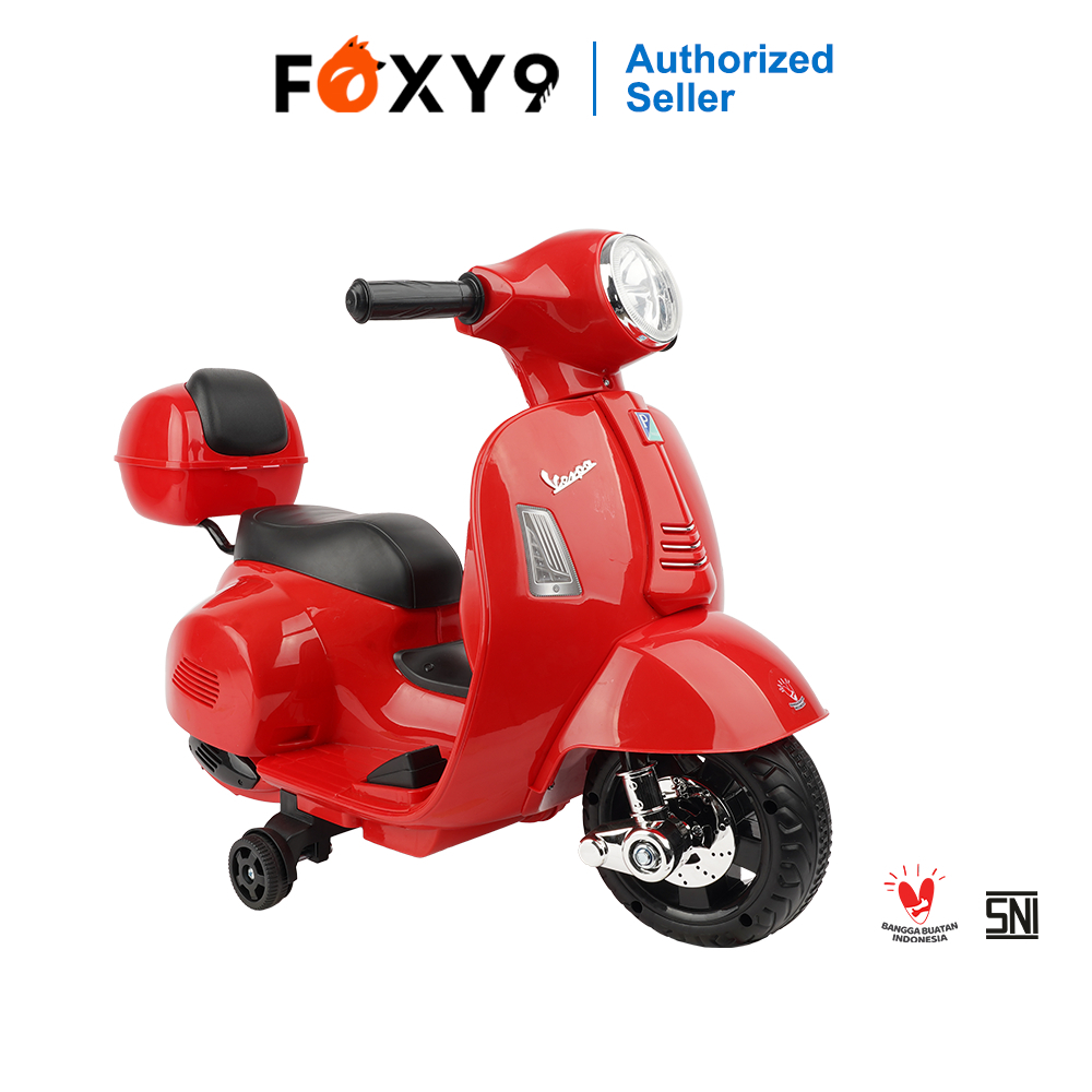 MOTOR AKI ANAK BESAR PMB M399 VESPA MATIC MAINAN MOTOR ANAK,MURAH