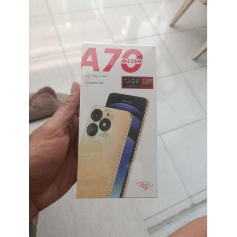 itel A70 Ram 4+8/128