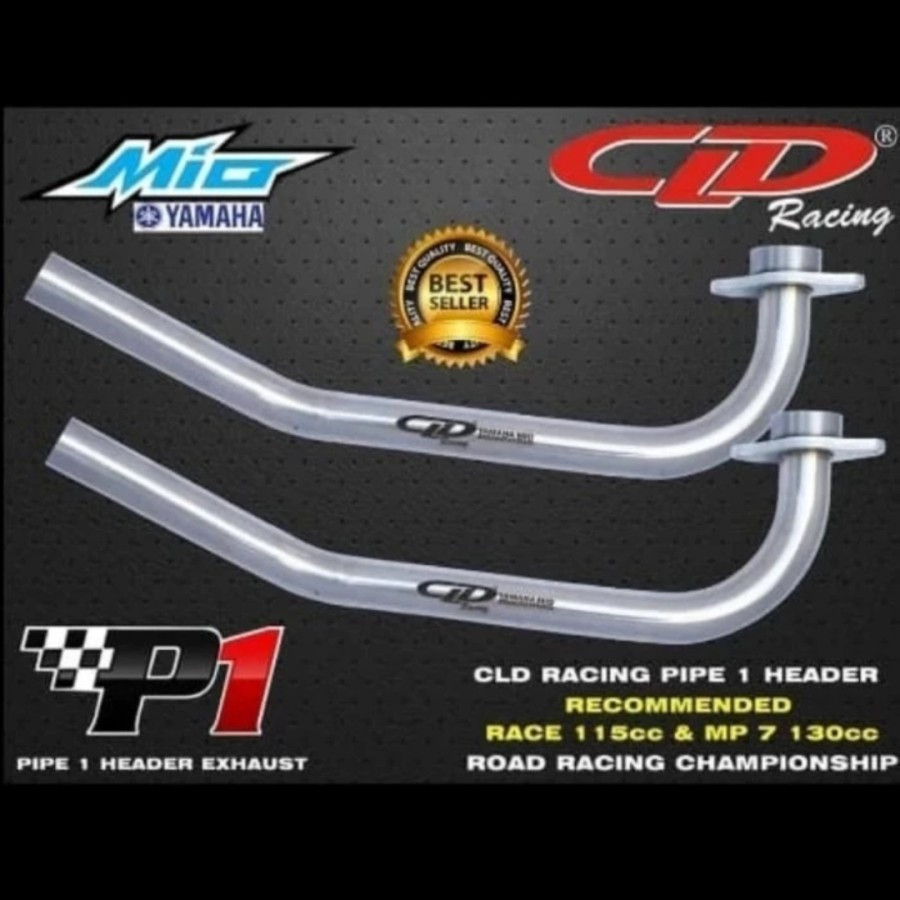 Pipa Leheran Knalpot CLD Racing Mio/ Mio J/ Beat/fI