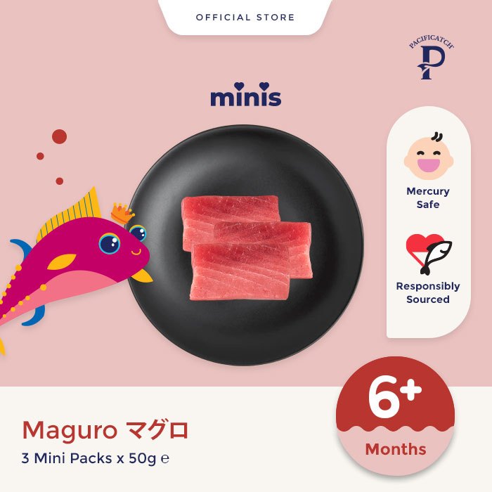 

Pacificatch minis Maguro | mpasi bayi (Ikan Tuna Grade AAA)