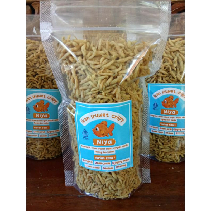 

ikan sruwet crispy 90gram