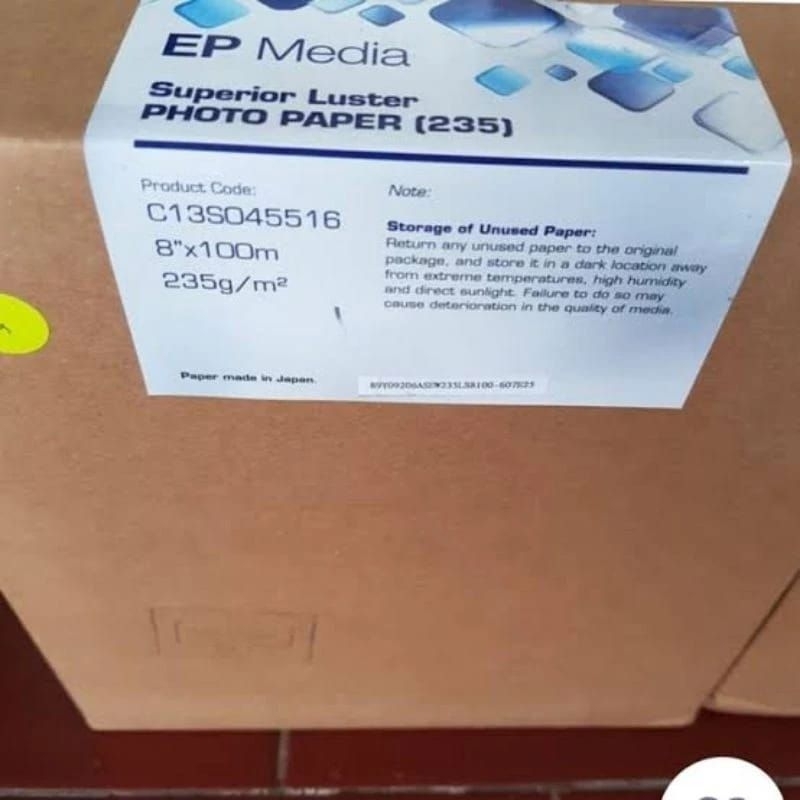 EP Media Luster Photo Paper 8 X 100m Original Epson