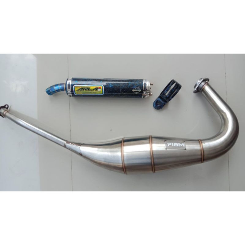 knalpot NINJA R/RR/SS,setep setandar perut PRES,selencer carbon KEVLAR forged biru,original ARLA rac