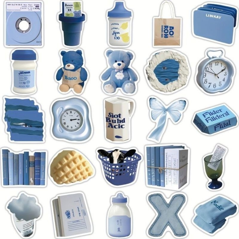 

STICKER BLUE THEME (2)
