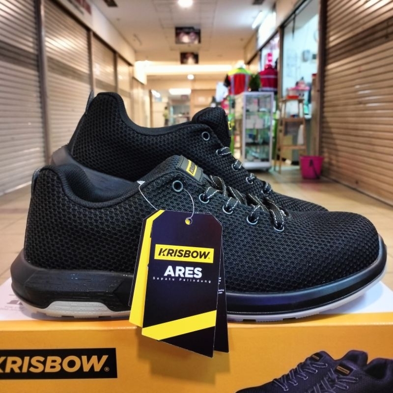 Sepatu Safety Krisbow/Safety Shoes Krisbow Ares Original Krisbow Berkualitas