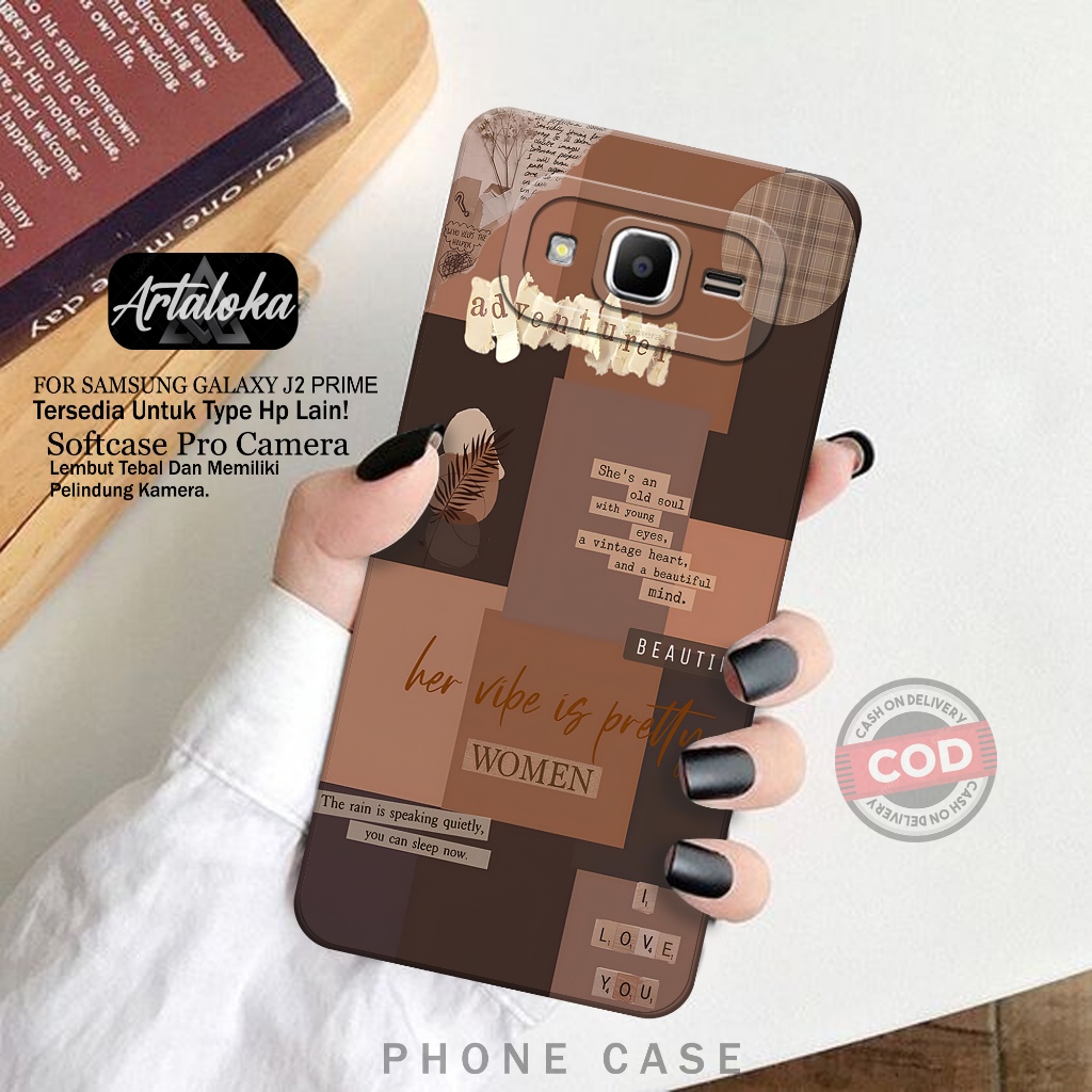 Softcase Hp Samsung Galaxy J2 Prime Fashion Case Aesthetic Case Samsung Galaxy J2 Prime Silikon TPU 