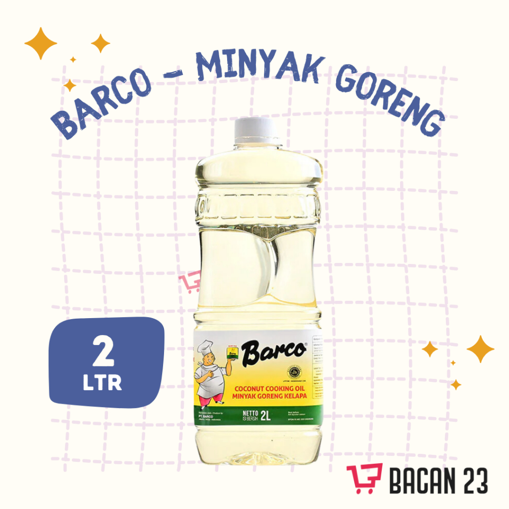 

Barco Minyak Goreng Kelapa Botol (2 Liter) Minyak Botol