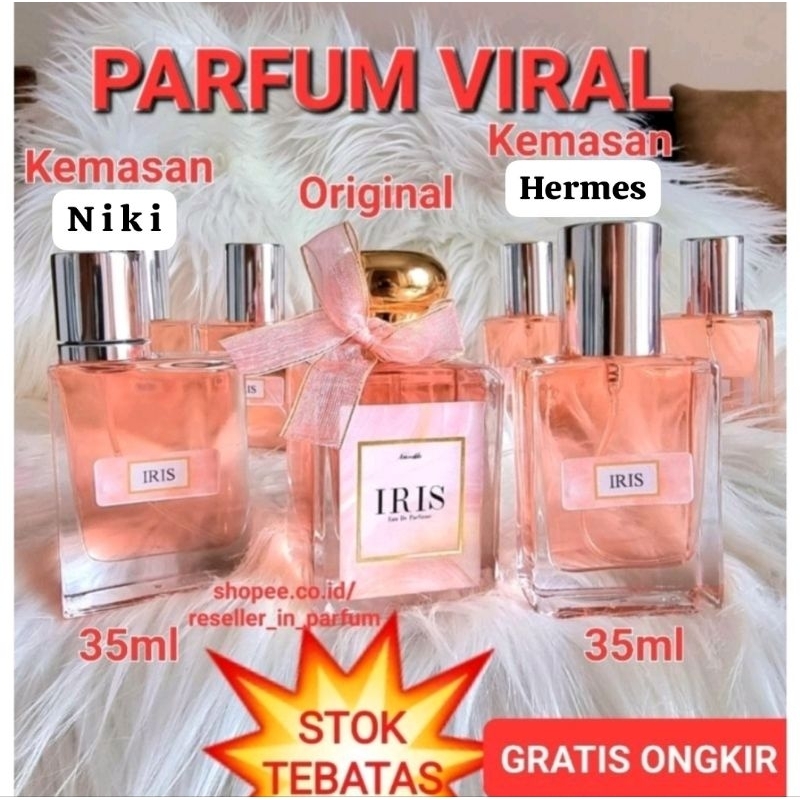 IRIS EAU DE PARFUM SEMUA UKURAN [IRIS PARFUM VIRAL]