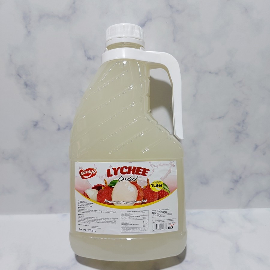 

Naraya Lychee Cordial syrup 1 Liter