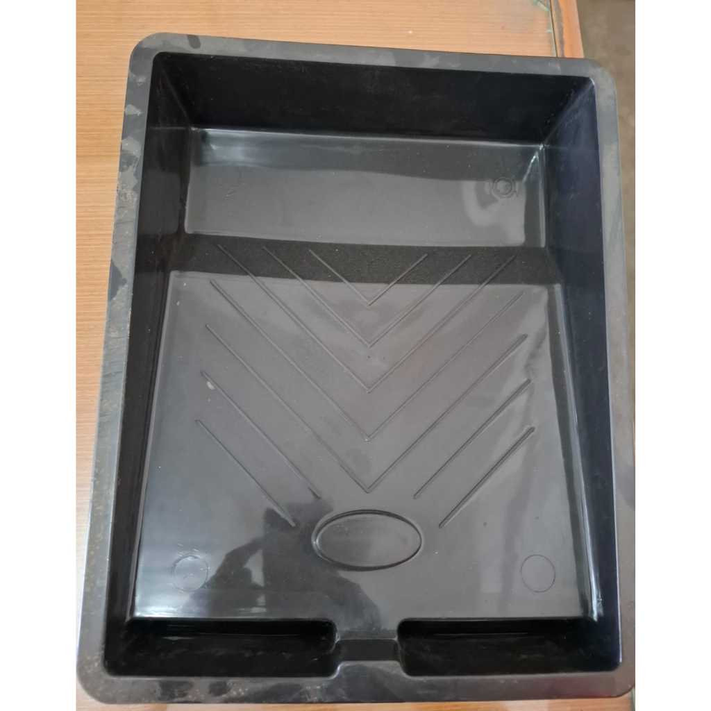 Bak Cat Hitam / Bak Cat Kuas Roll 9" / Wadah Kuas Cat Roll