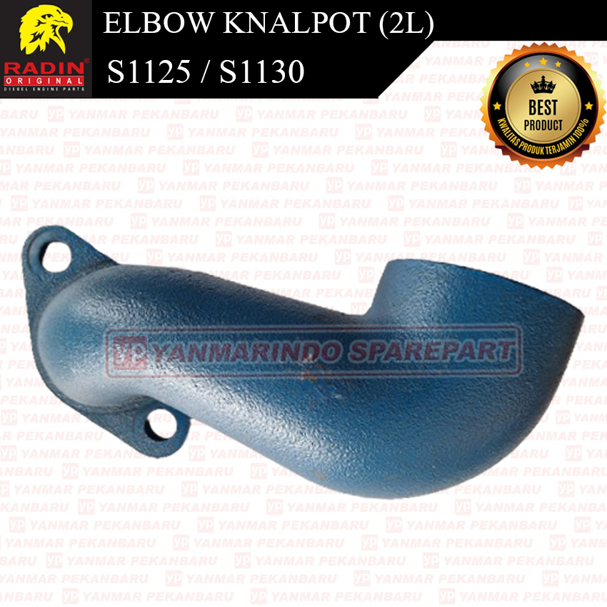 S1125 Elbow Knalpot Exhaust Pipe mesin dongfeng 30PK RD