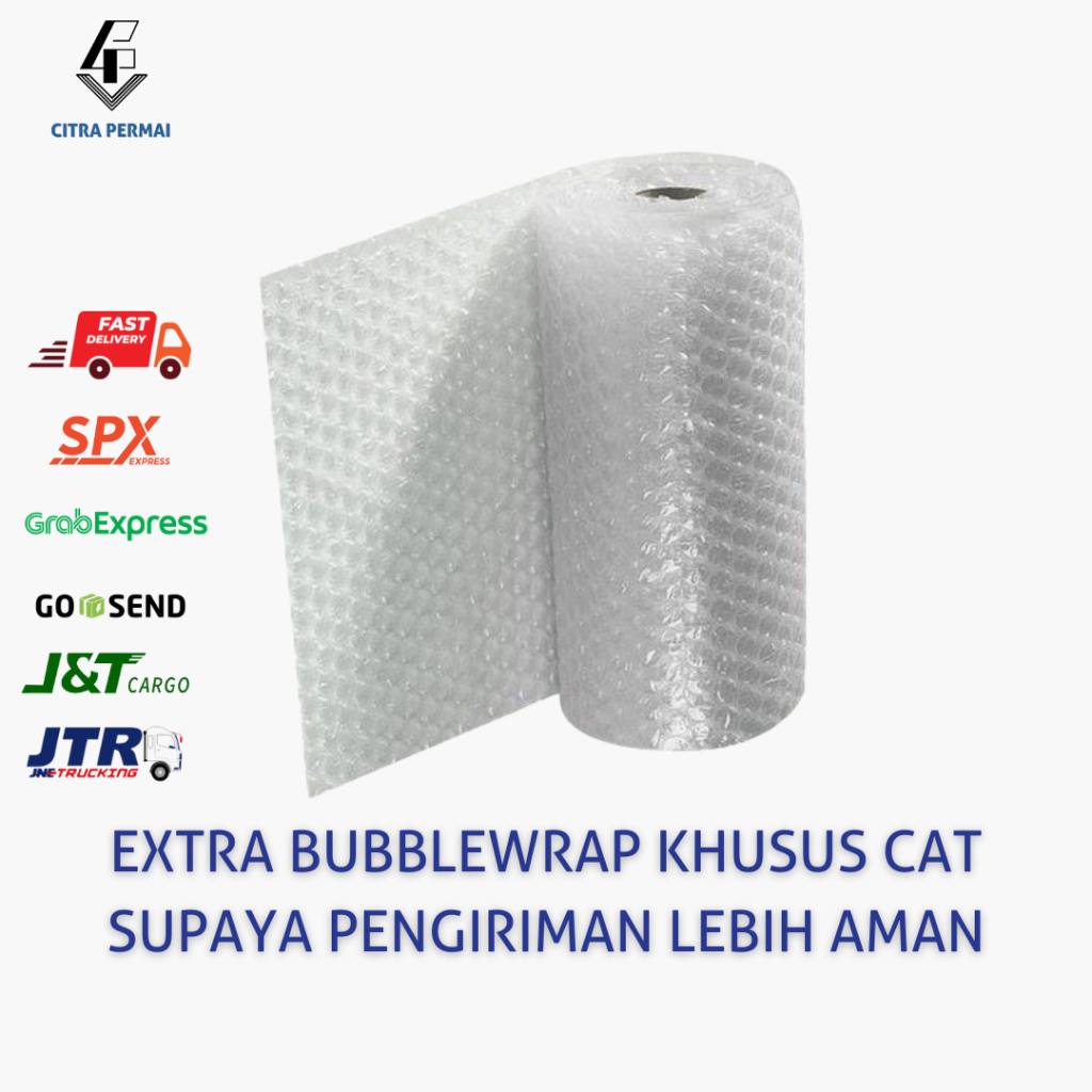 

EXTRA PACKAGING BUBBLE WRAP KHUSUS UNTUK CAT