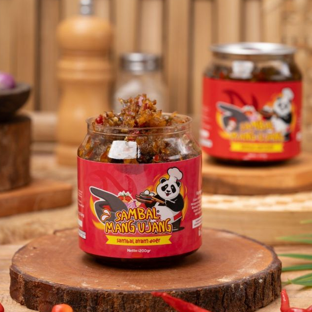 

(200gr)Aneka Sambal Ayam,Cumi,Teri,Bandeng Mang Ujang - Sambal makanan Instant (Sambal Bikin Ketagihan )