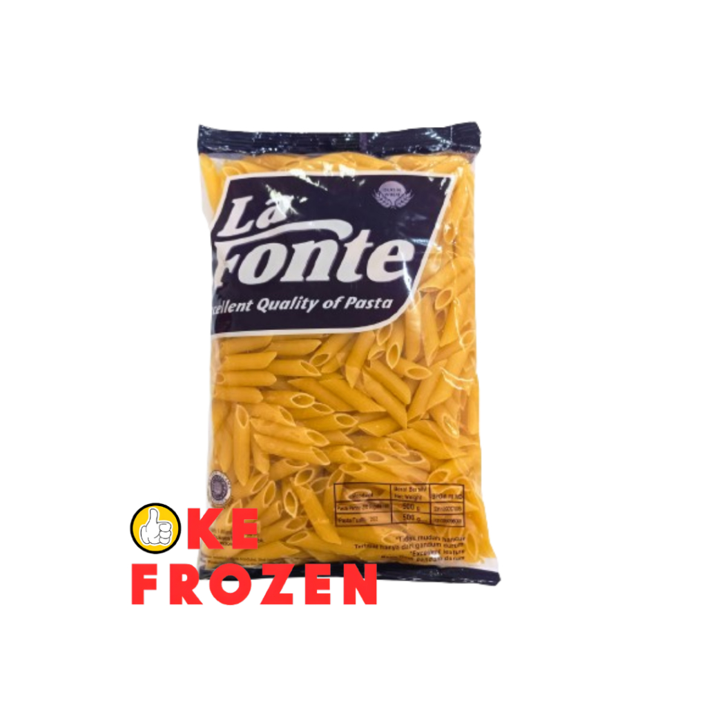 

LA FONTE PASTA PENNE ZITI RIGATE NO.91 500GR / PASTA