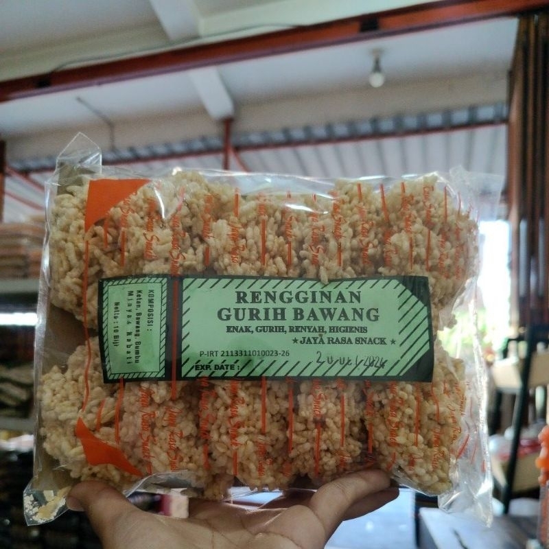 

Rengginang Gurih Bawang