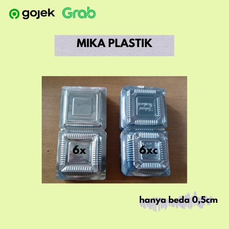 Mika Kue dan Makanan 6X - Mika Plastik MMPG 6XC