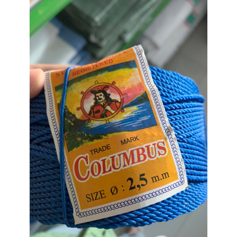 

Tali columbus ukuran 2mm-3mm
