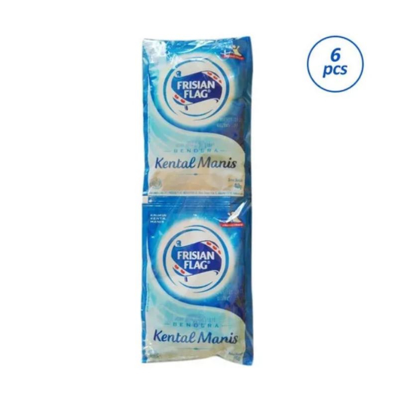 

Frisian Flag Susu Kental Manis Sachet (6pcs)