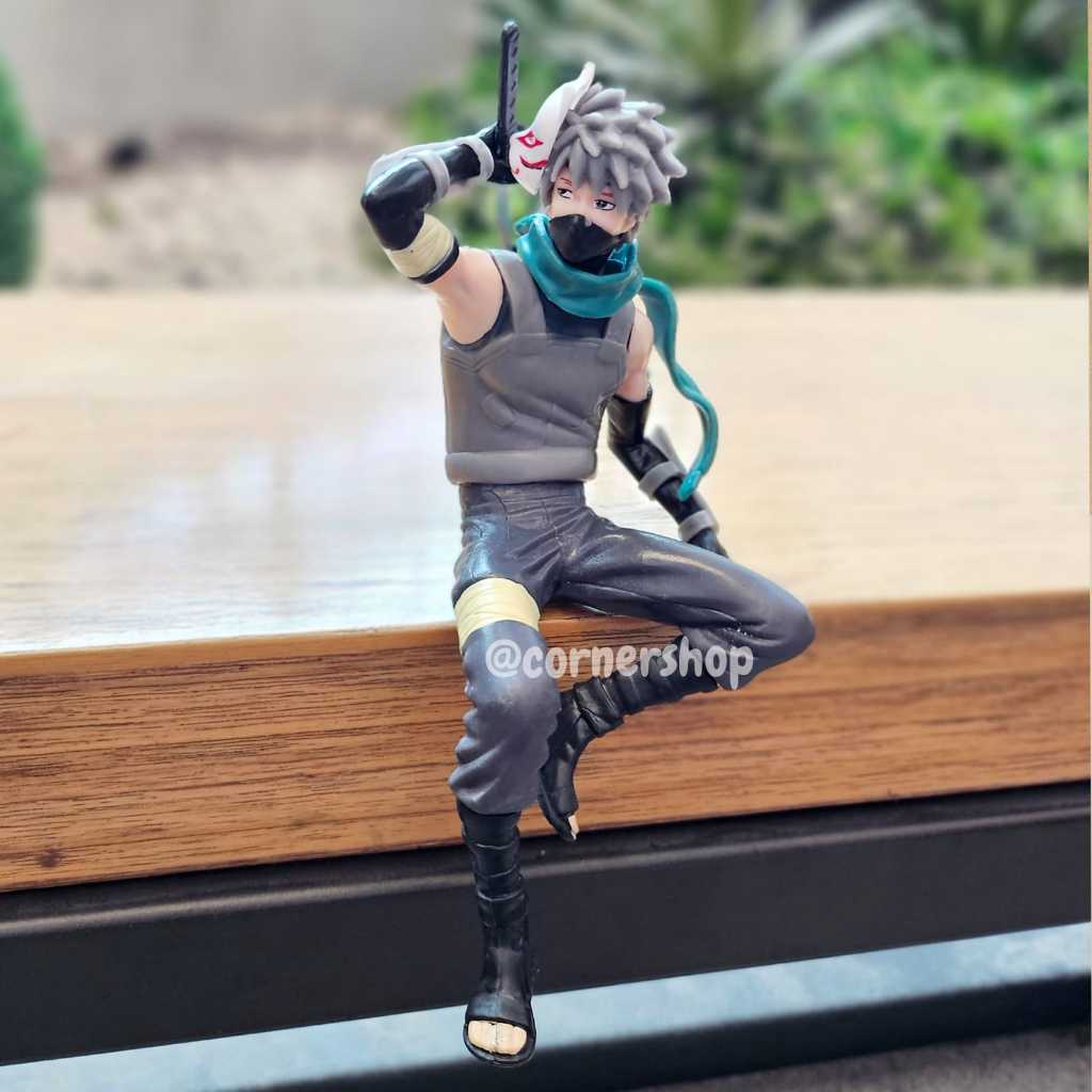[CornerShop] Figurine  Naruto Kakashi Hatake Action Figur Miniatur Miniature Cake Topper Hiasan Kue 