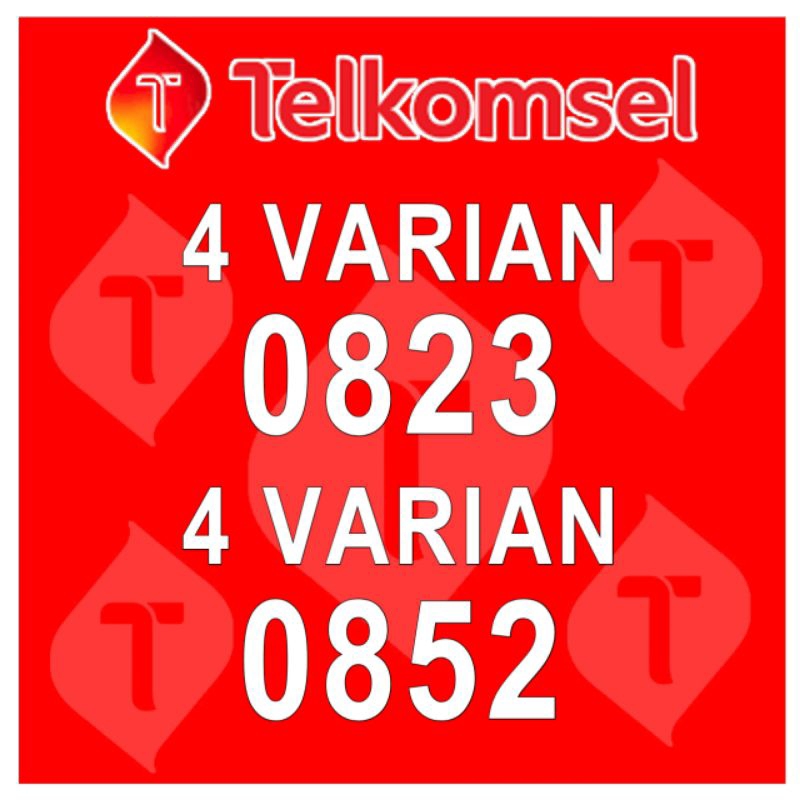 NOMOR CANTIK KARTU AS TELKOMSEL 4 VARIAN ANGKA 0852