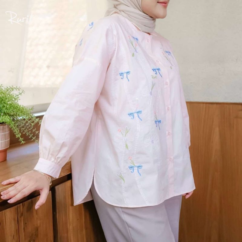 edmund emb shirt by rurik