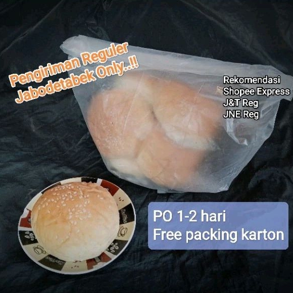 

Roti Burger Mini Wijen Isi 8 pcs
