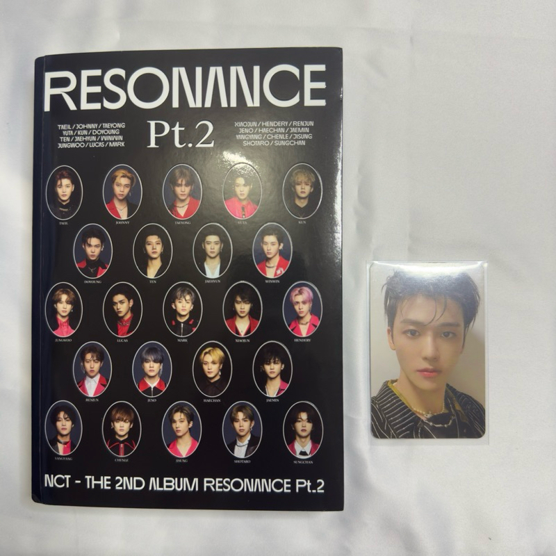 ALBUM RESONANCE Pt.2 NCT THE 2ND ALBUM RESONANCE Pt.2 PHOTOCARD JAEMIN FULLSET