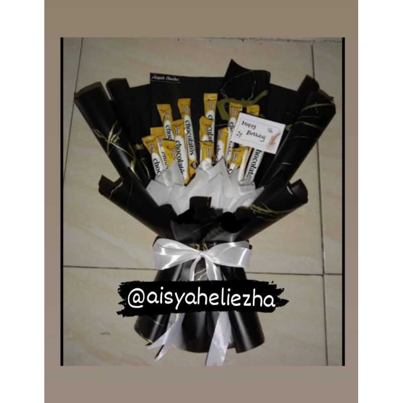 

buket chocoolatos isi 15 pcs (cocok buat hadiah nya bochil nih,,,)