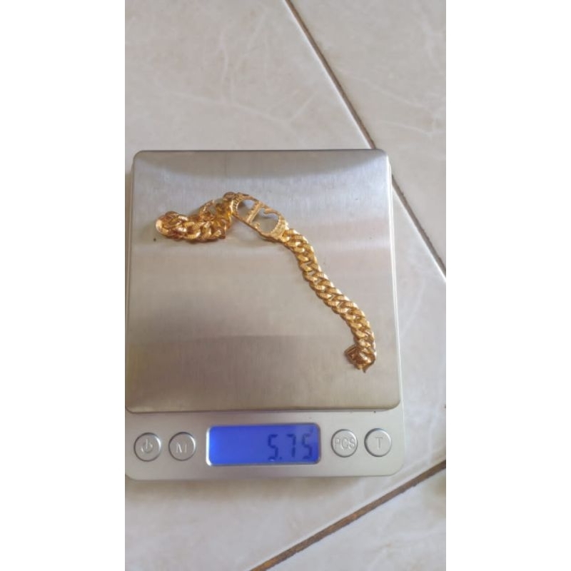 Gelang sisik CD dewasa 925 perak