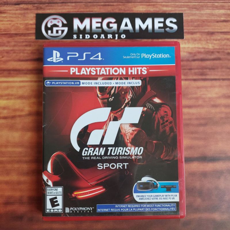Kaset Bd Ps4 Gran Turismo Sport - Second/Bekas