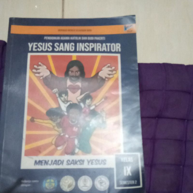 Buku Agama Katolik Yesus Sang Inspirator kelas9 SMP