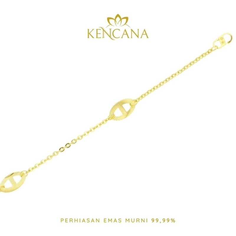 Perhiasan KENCANA - ANTAM x Hartadinata Gelang Charm - 21104 Kadar 24 Karat 99.99%