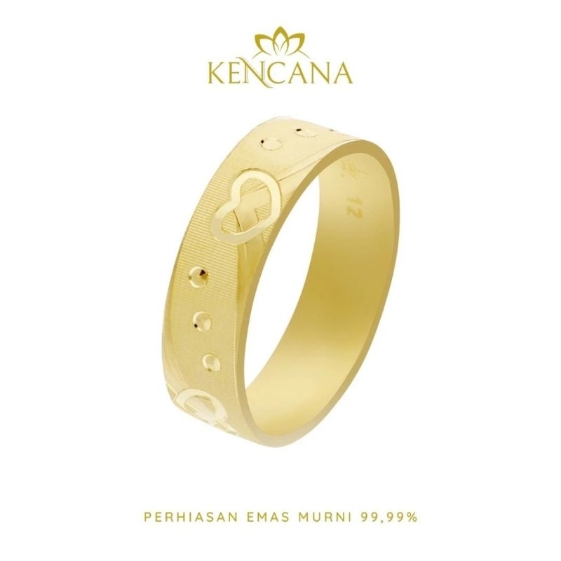 Perhiasan KENCANA - ANTAM x Hartadinata Cincin - 21062 Kadar 24 Karat 99.99%