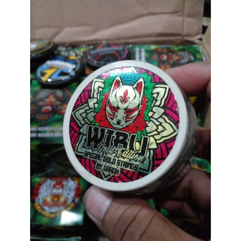 benang gelasan warok wibu bahan gold import