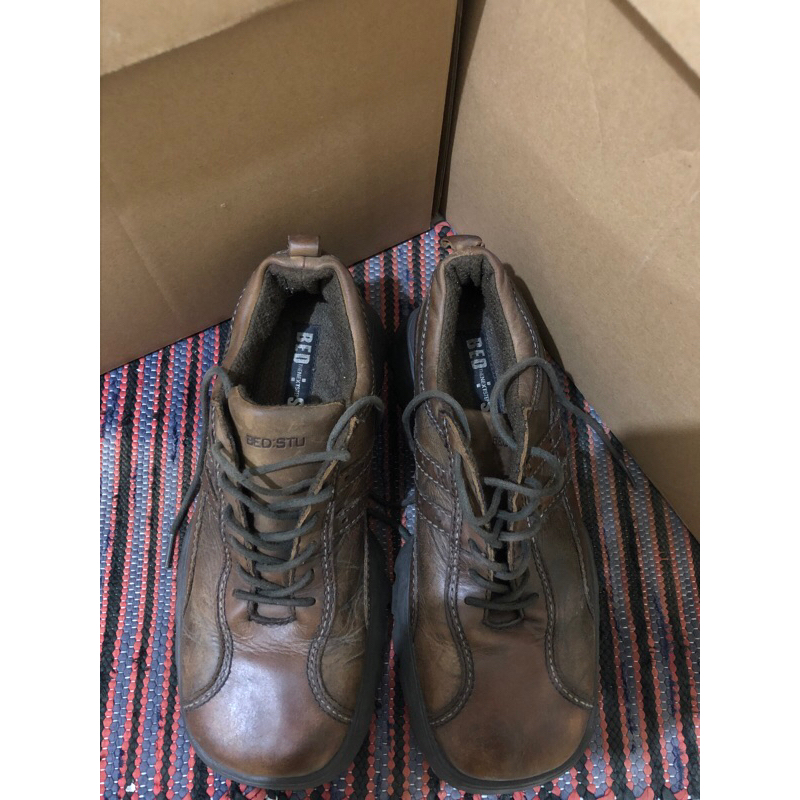 Sepatu Boots Kulit BED STU Second Brand ABIS
